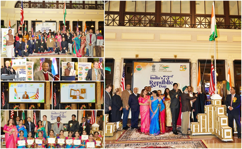 FIA NEW ENGLAND CELEBRATED 73rd REPUBLIC DAY AT GRAND WORCESTER UNION STATION