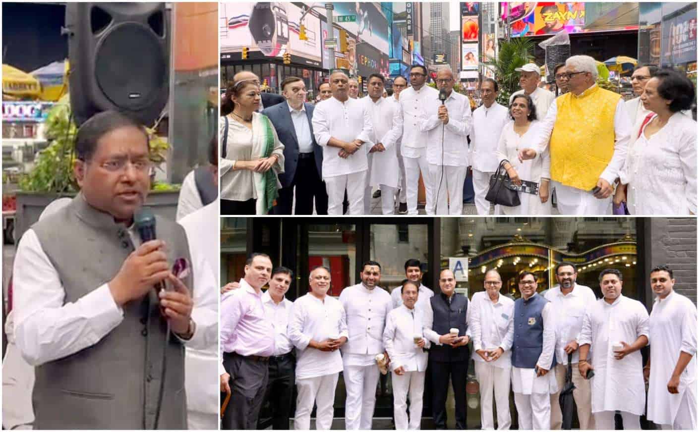 Indian-American Community Commemorates 9/11 At Times Square