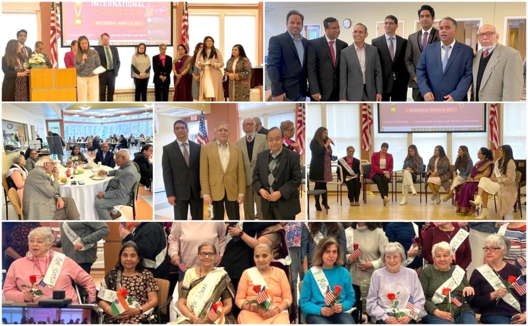 FIA, IAFPE Organize International Women’s Day, Holi with 125 Seniors in MA