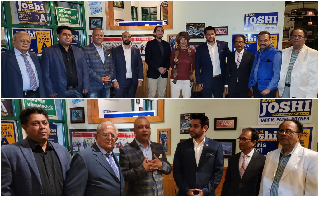 Meet and Greet Organized by FIA to Support Sam Joshi, Edison Township Mayor Candidate