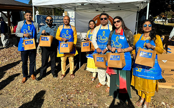 FIA NY-NJ-CT-NE Celebrates Diwali by Distributing 11,000+ Meals Across India and the USA